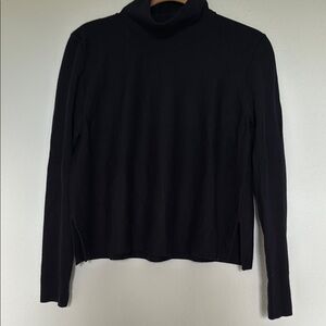 COS Navy Turtleneck Sweater Size S